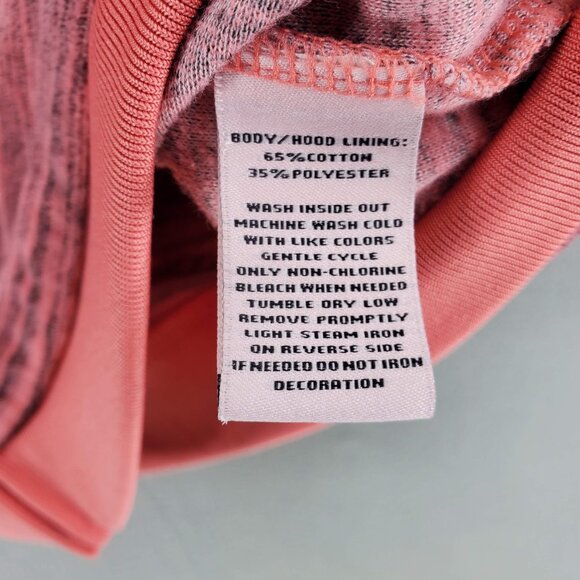 Vintage Y2K Juicy Couture Pink Velour Zip-Up Hoodie Jacket XL Space Dyed Crown - Picture 6 of 8